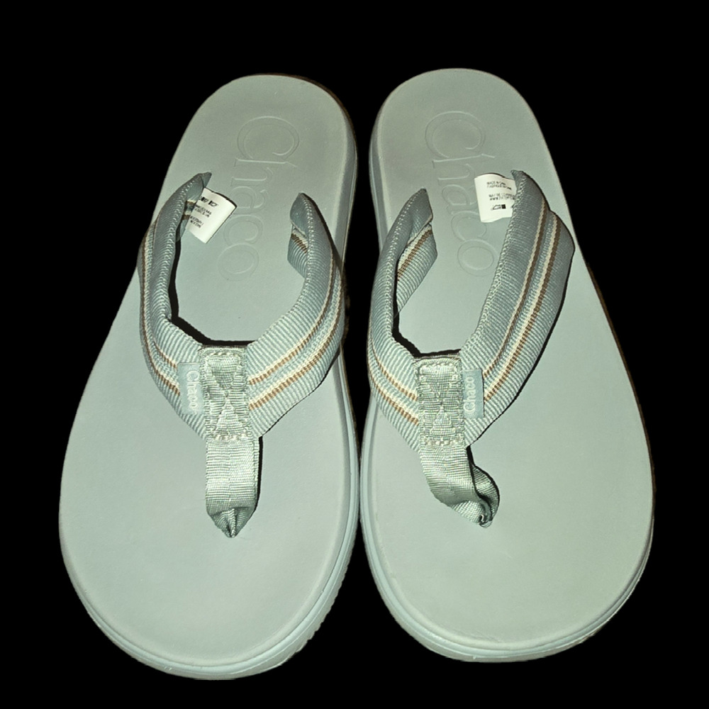 Chaco Women’s Chillos Sadie Flip Flops Mint Green, Size 6